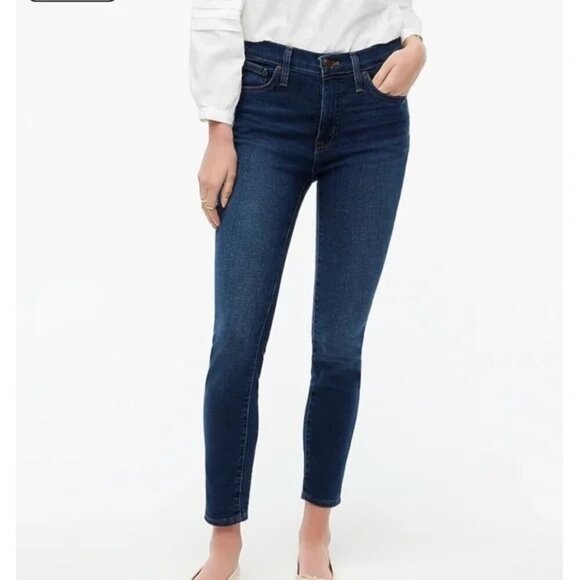 J Crew Factory High-Rise Skinny Jeans - Picture 1 of 11